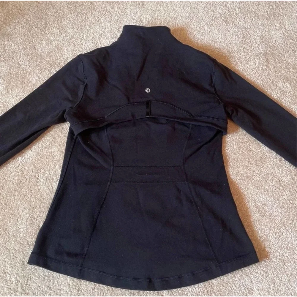 SOLD- Lululemon Black Define Jacket Women Size 10 Luon - Picture 9 of 10